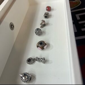 Pandora Charm Beads x7